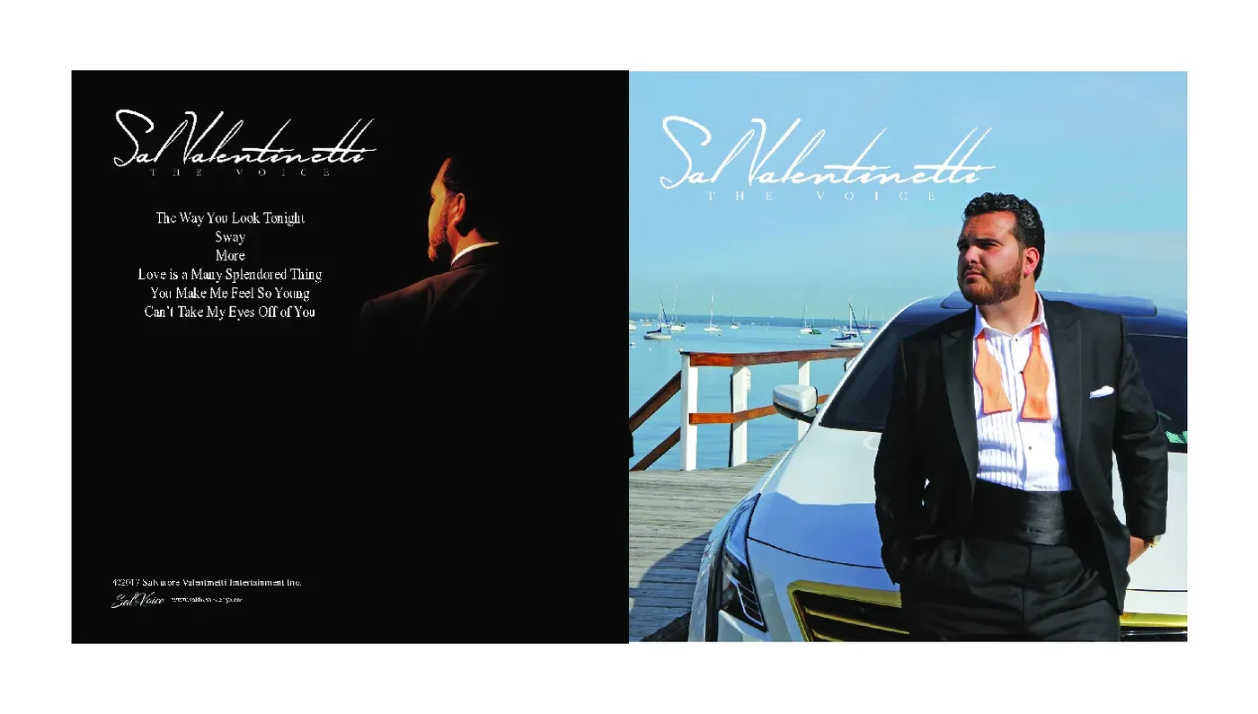 Front and back cover of Sal Valentinetti’s EP